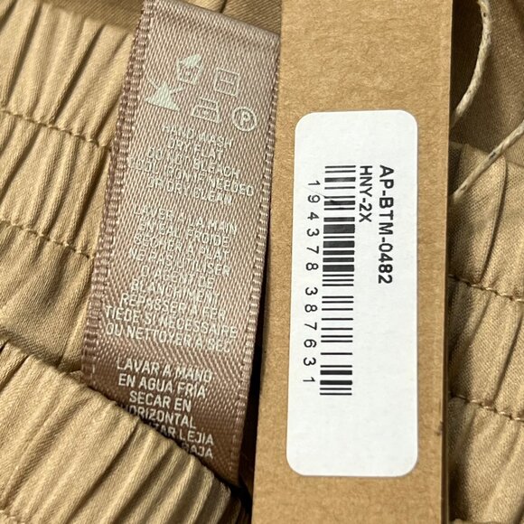 SKIMS Silk Sleep Pant Honey Womens 2X - Picture 7 of 10